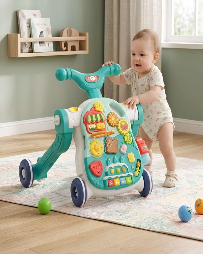 CORREPASILLOS BEBE  4 EN 1 ANDADOR  Y MESA DE ACTIVIDADES - 2