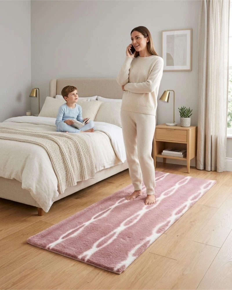ALFOMBRA BAJADA DE CAMA PIEL SINTE TICA SOFT 07 - 3