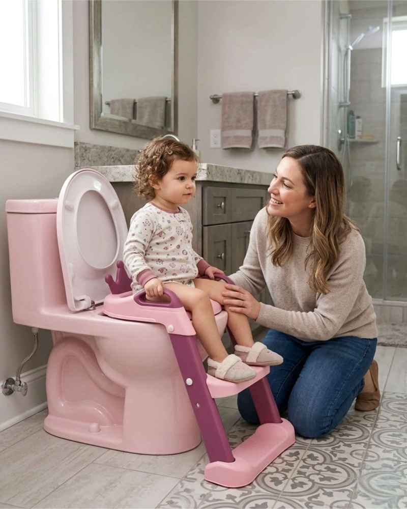 ALZADOR BAÑO INFANTIL ESCALERA PASAMANOS REDUCTOR - 4