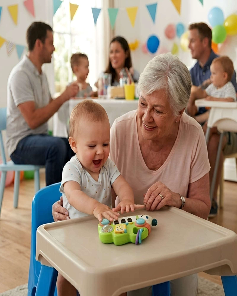 JUGUETE DIDACTICO PIANO ERIZO MUSICAL ESTIMULACION INFANTIL - 5