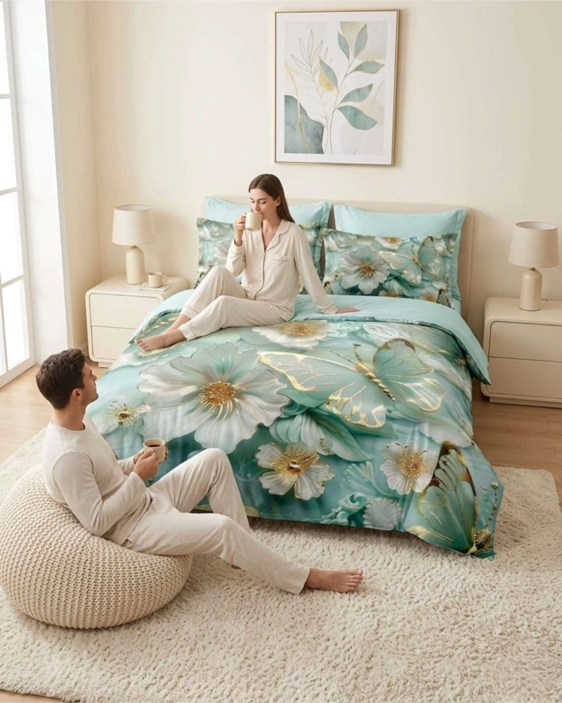 QUILT DE VERANO 5D CUBRECAMA LIGERO TRANSPIRABLE 2 PLAZAS - 2