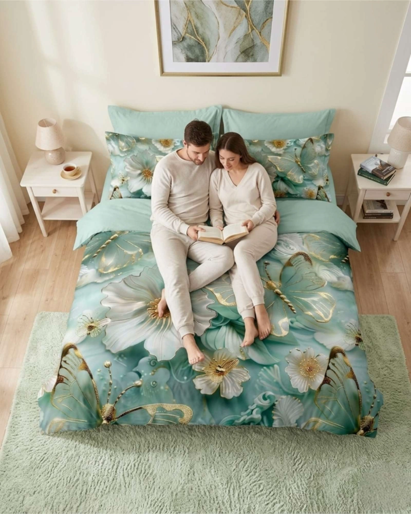QUILT DE VERANO 5D CUBRECAMA LIGERO TRANSPIRABLE 2 PLAZAS - 3