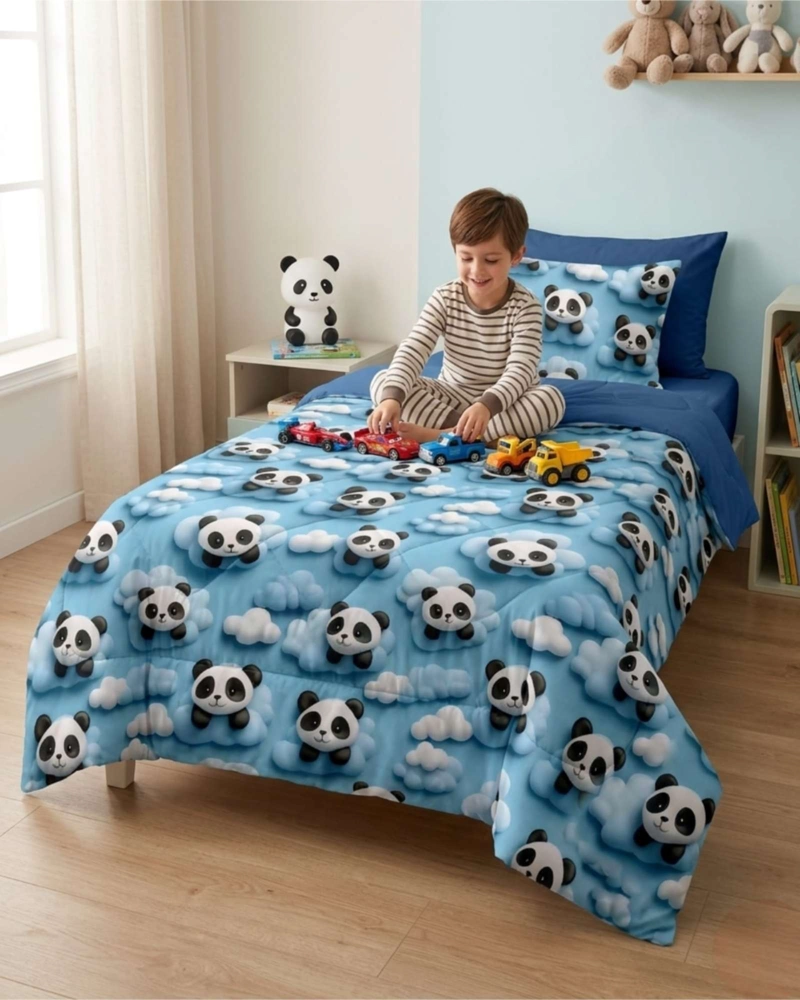 QUILT DE VERANO 5D CUBRECAMA LIGERO TRANSPIRABLE PLAZA Y MEDIA - 3