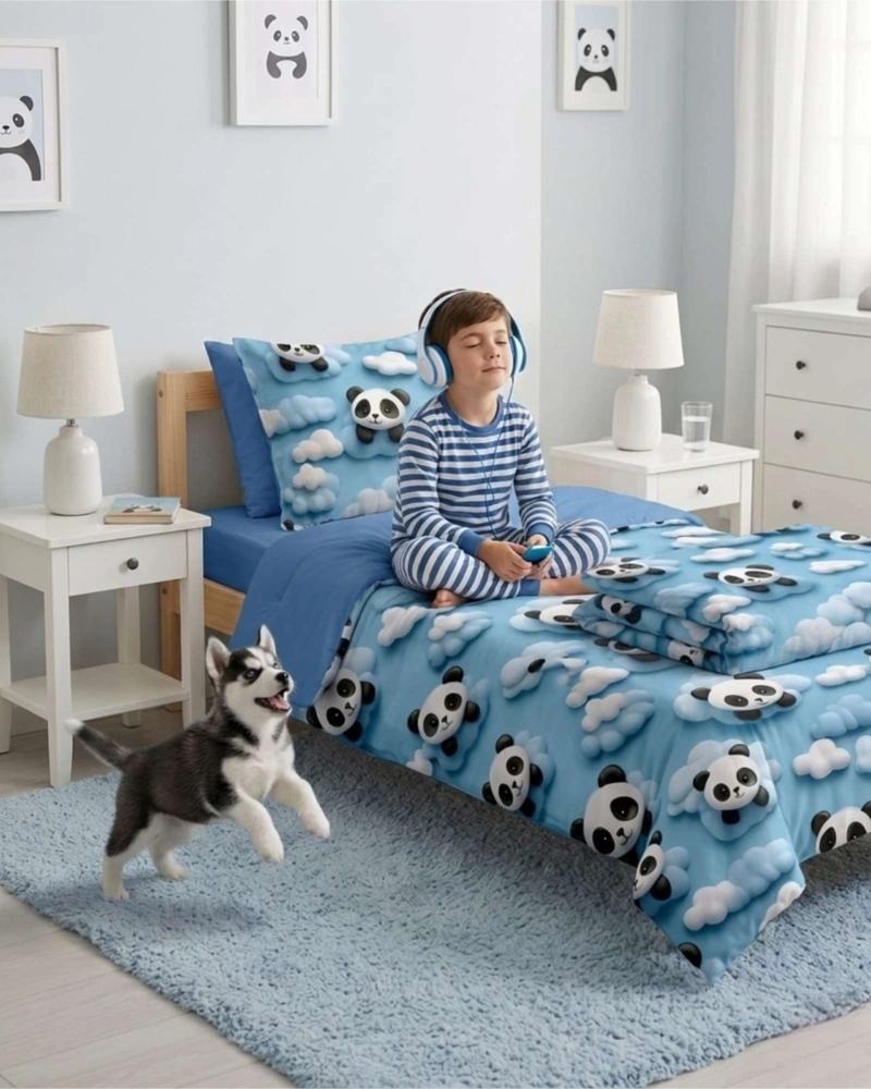 QUILT DE VERANO 5D CUBRECAMA LIGERO TRANSPIRABLE PLAZA Y MEDIA - 4