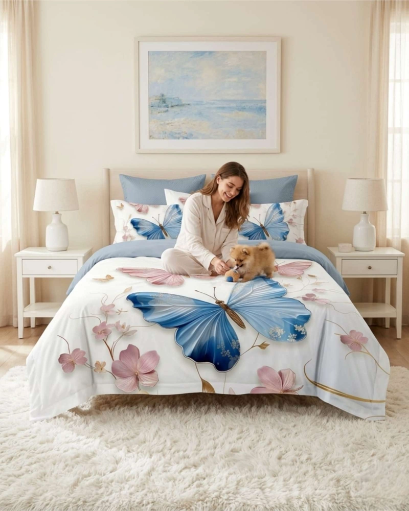 QUILT DE VERANO 5D CUBRECAMA LIGERO TRANSPIRABLE KING - 3