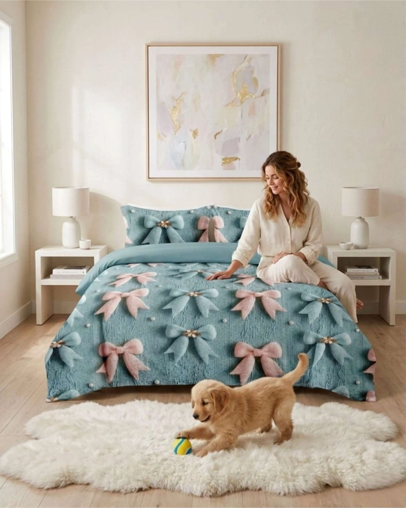 QUILT DE VERANO 5D CUBRECAMA LIGERO TRANSPIRABLE 2 PLAZAS - 2
