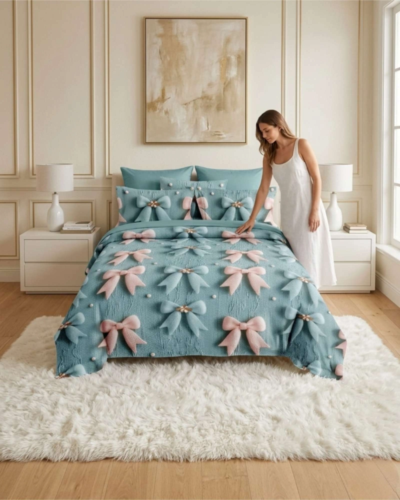 QUILT DE VERANO 5D CUBRECAMA LIGERO TRANSPIRABLE 2 PLAZAS - 3