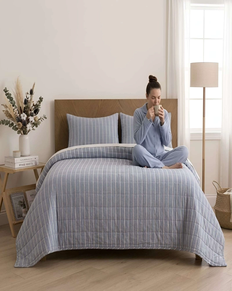 QUILT PALMA CATIONIC KING CON REVERSO DE CHIPORRO SUAVE - 2