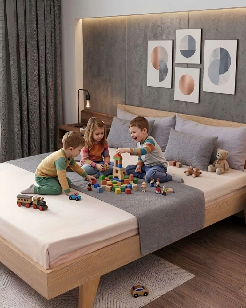 PIECERA DE CAMA PLUSH SUAVE Y ABRIGADA - 5