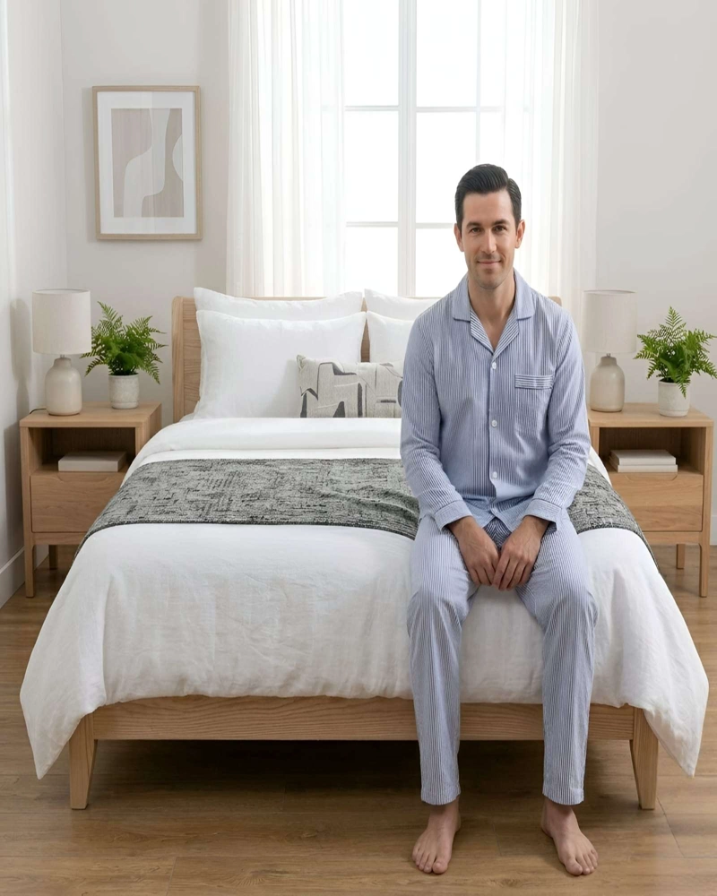 PIECERA CAMA CHENILLE CRUZADA DECORATIVA - 1