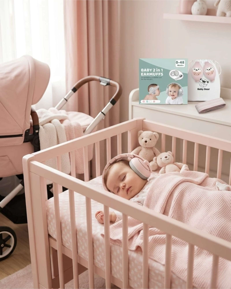PROTECCION AUDIFONOS ANTIRUIDO PARA BEBES NIÑOS - 1