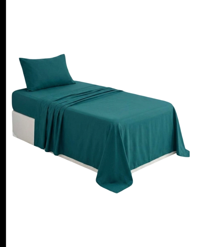 JUEGO SABANAS PLAZA Y MEDIA LISAS SUAVES 3 PIEZAS DE CAMA - 5