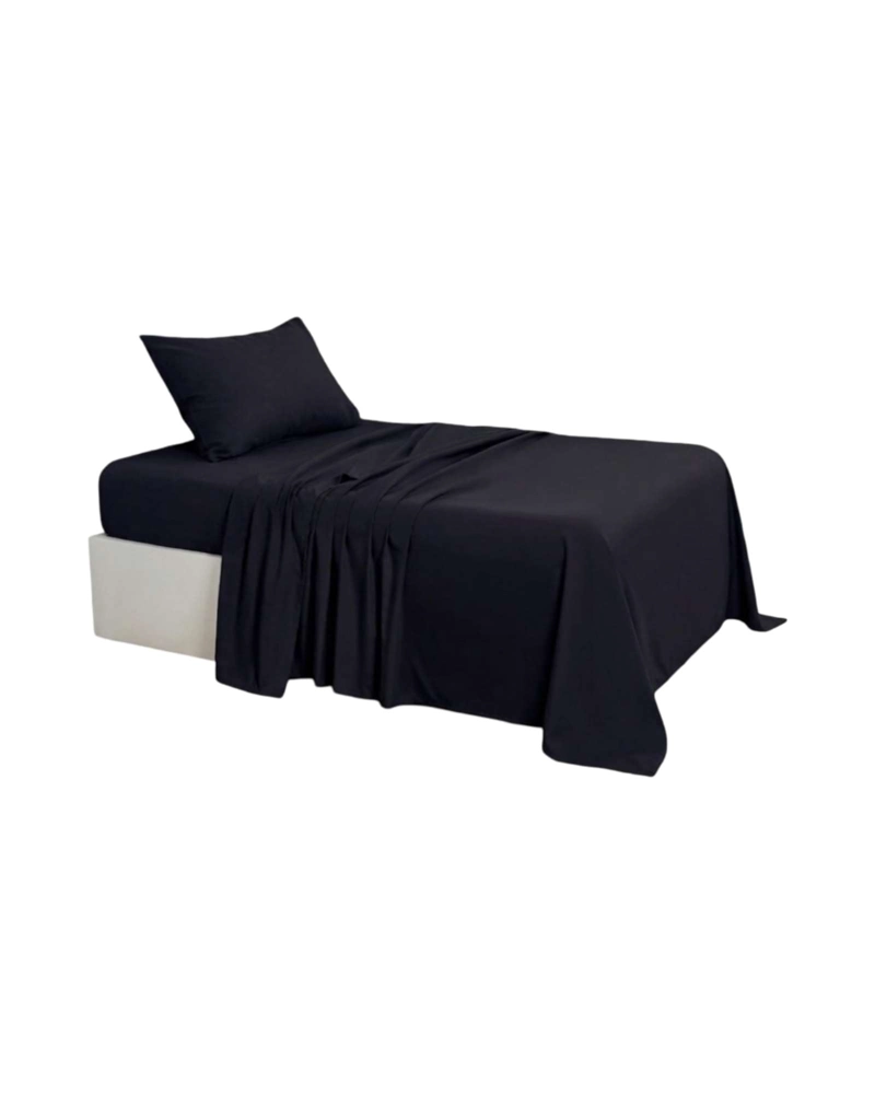 JUEGO SABANAS PLAZA Y MEDIA LISAS SUAVES 3 PIEZAS DE CAMA - 5
