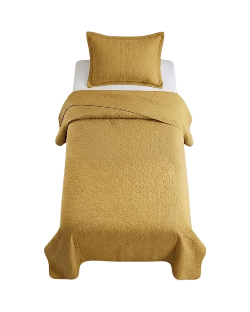 CUBRECAMA QUILT VERANO PLAZA Y MEDIA SUAVE FRESCO CON FUNDA - 5
