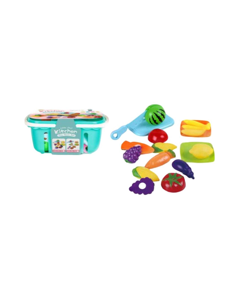 SET DE FRUTAS Y VERDURAS DE JUGUETE PARA CORTAR - 6
