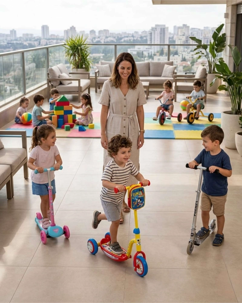SCOOTER MONOPATIN INFANTIL 3 RUEDAS CON BOLSO - 1