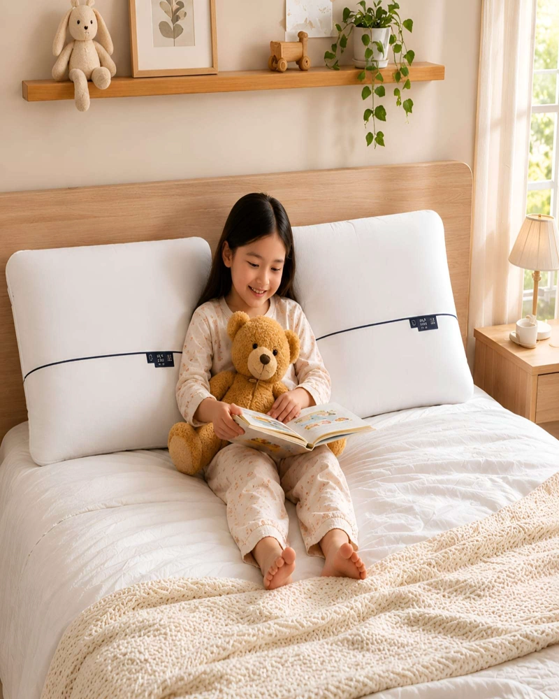 SET 2 ALMOHADAS VISCOELASTICAS ERGONOMICAS - 40X70 CM - SOPORTE CERVICAL - 5