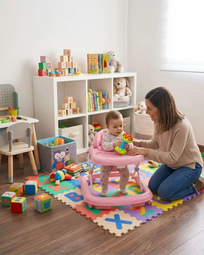 SONAJERO ERGONOMICO DE ESTIMULACION TEMPRANA PARA BEBE S - 1