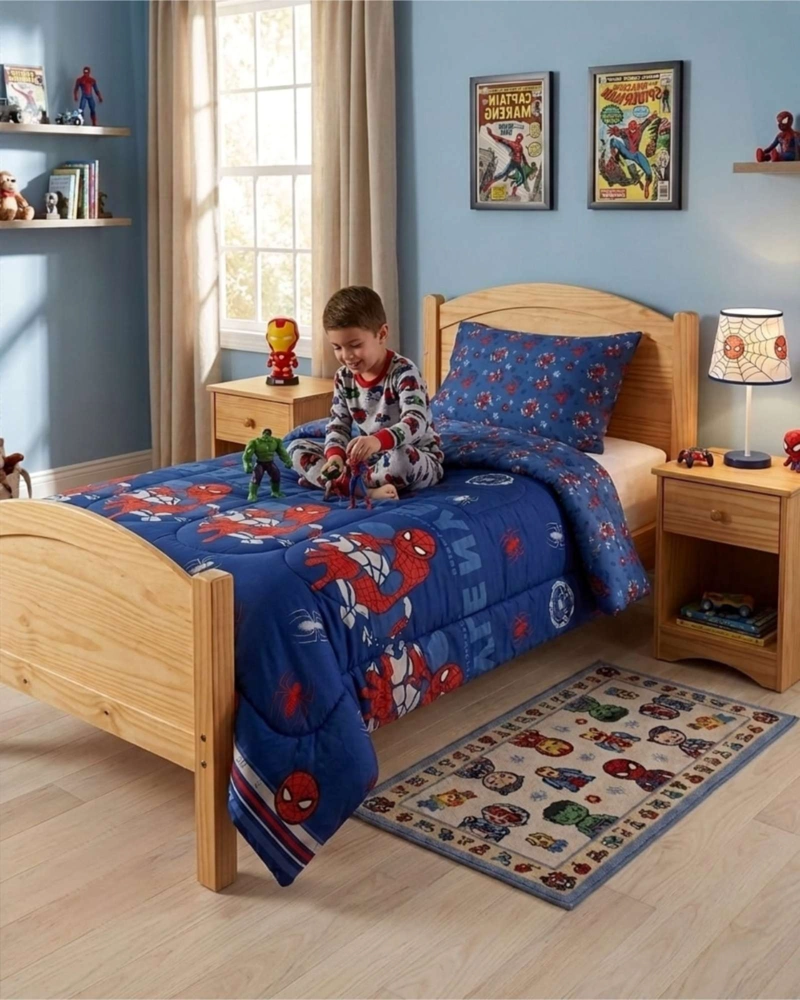 PLUMON 1,5 PLAZAS DISEÑO INFANTIL ESTILO MINIMALISTA - 1