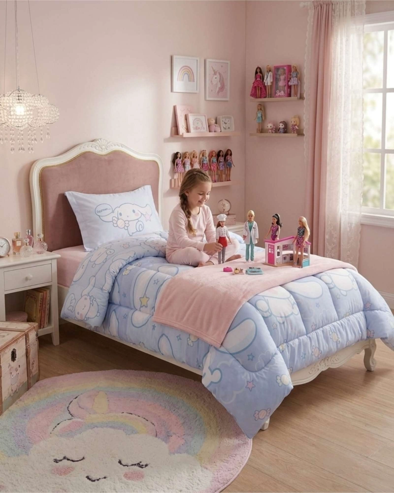 PLUMON 1,5 PLAZAS DISEÑO INFANTIL ESTILO MINIMALISTA - 3