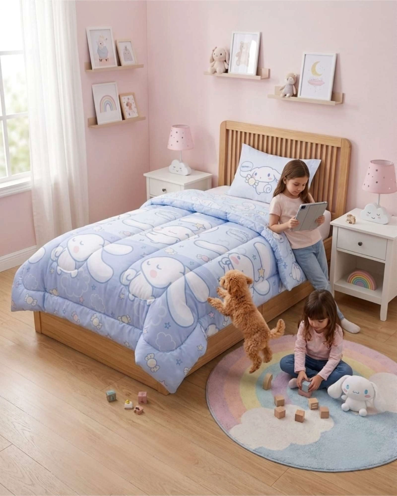 PLUMON 1,5 PLAZAS DISEÑO INFANTIL ESTILO MINIMALISTA - 4