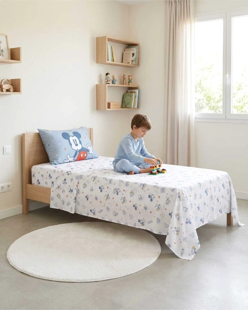 SET DE SABANAS 1,5 PLAZAS ESTAMPADO INFANTIL CONTEMPORANEO - 5
