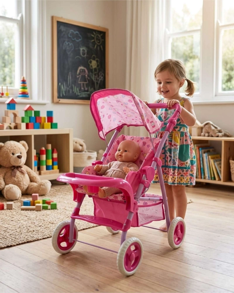 COCHE DE JUGUETE METALICO GRANDE PARA NIÑAS - 4