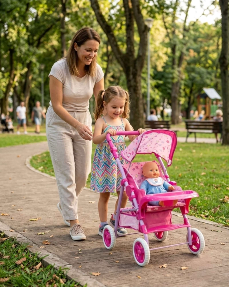 COCHE DE JUGUETE METALICO GRANDE PARA NIÑAS - 5