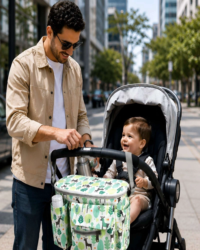 BOLSO ORGANIZADOR UNIVERSAL PARA COCHE DE BEBE - 2