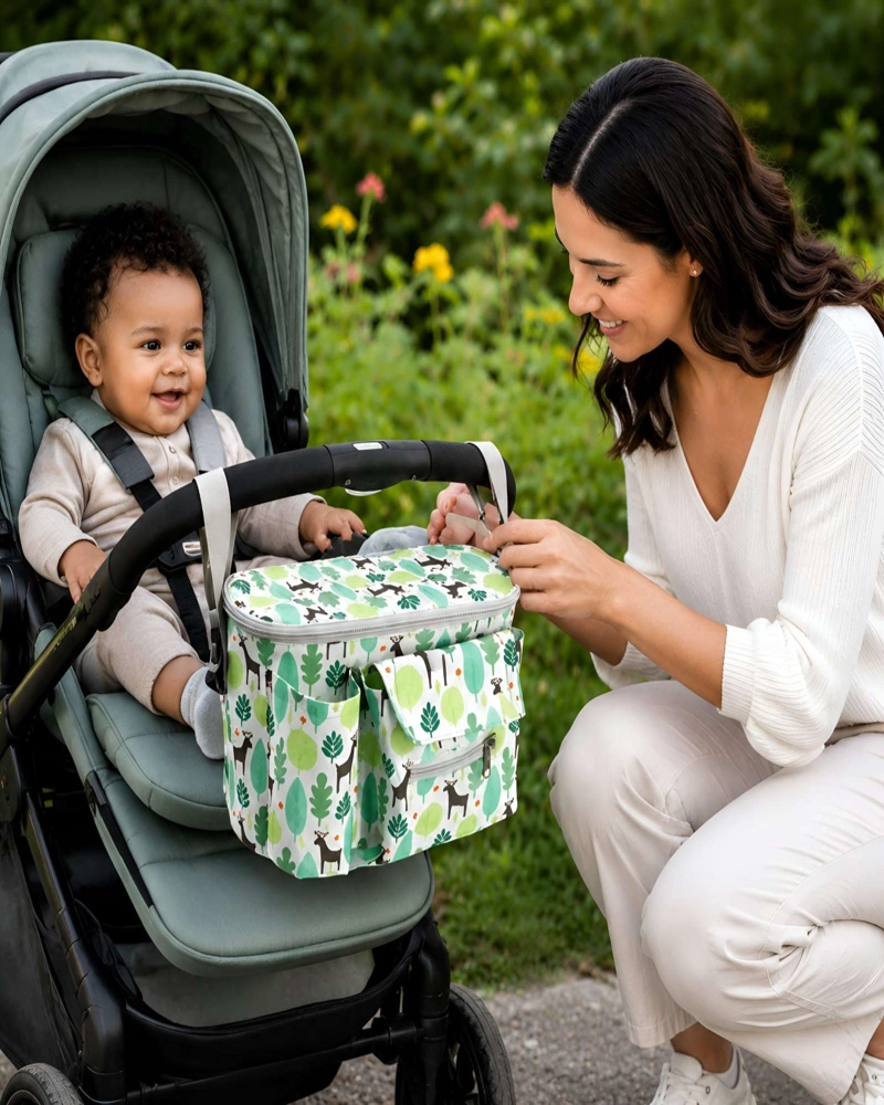 BOLSO ORGANIZADOR UNIVERSAL PARA COCHE DE BEBE - 4