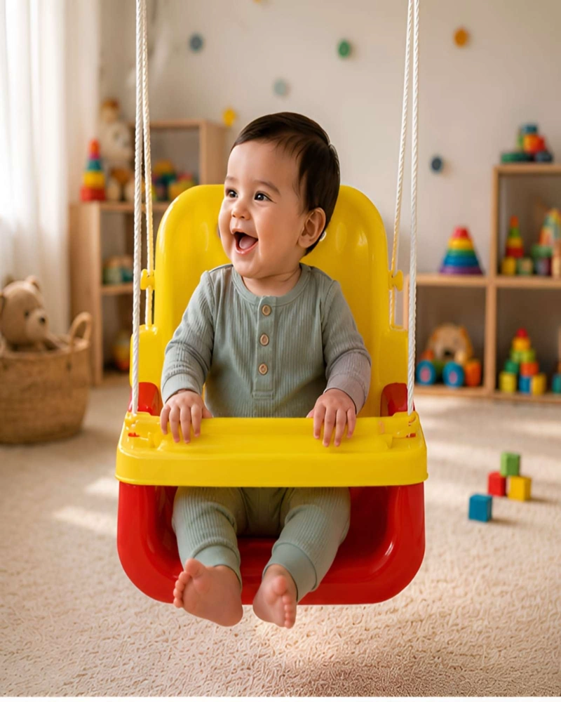 COLUMPIO INFANTIL 3 EN 1 AJUSTABLE PORTATIL PARA NIÑOS Y BEBE S - 6