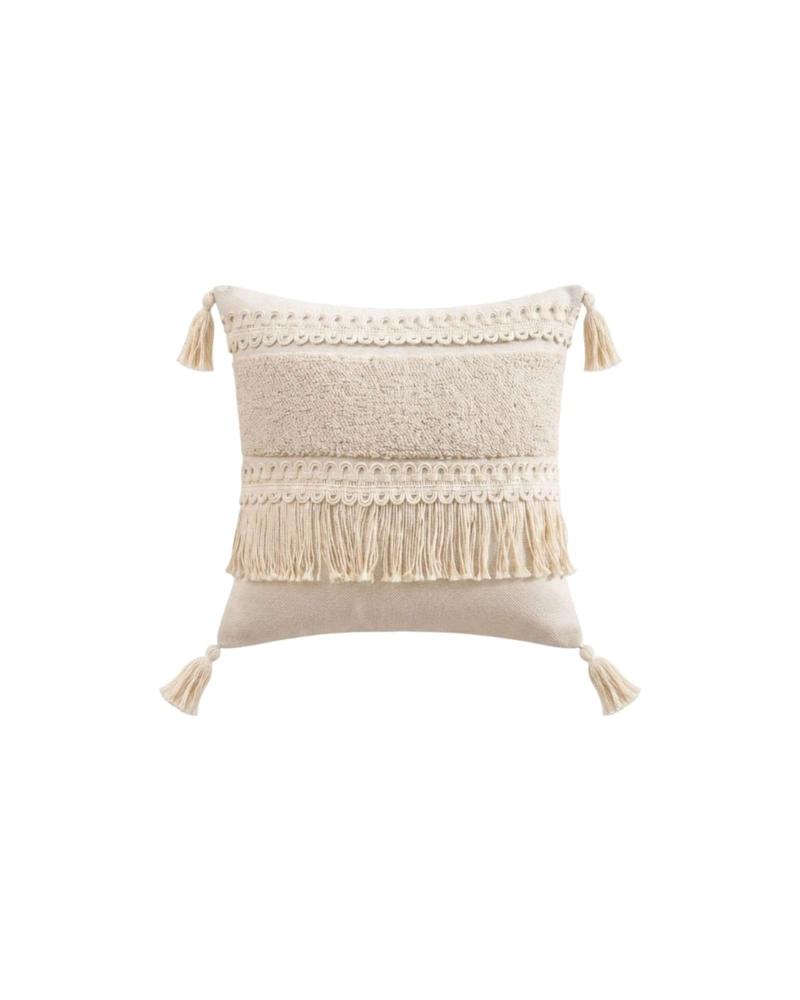 PACK 4 FUNDAS DE COJIN DECORATIVAS BOHO JACQUARD 45X47 - 6