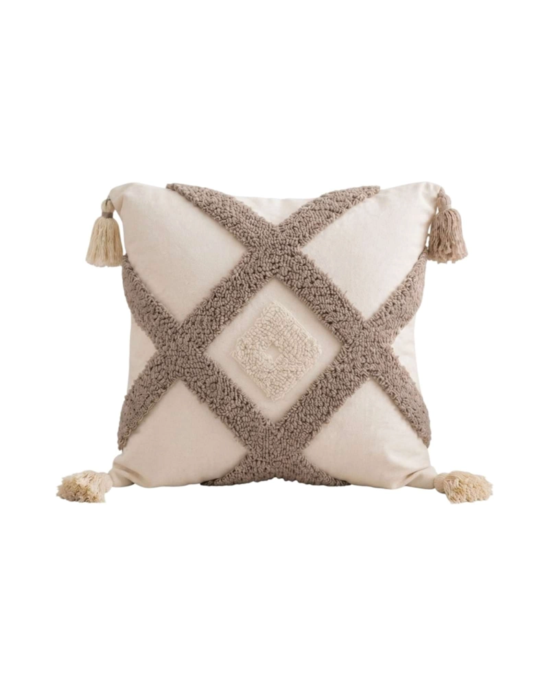 PACK 4 FUNDAS DE COJIN DECORATIVAS BOHO JACQUARD 45X65 - 6