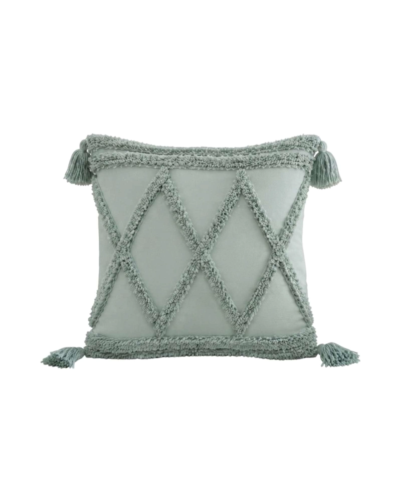 SET DE 2 FUNDAS PARA COJIN ESTILO BOHO CHIC JACQUARD - 6