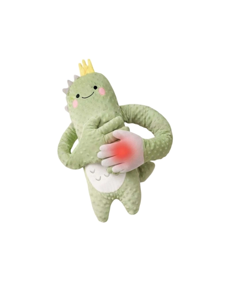 PELUCHE DINOSAURIO DE APEGO PARA BEBES CON VIBRACION - 6