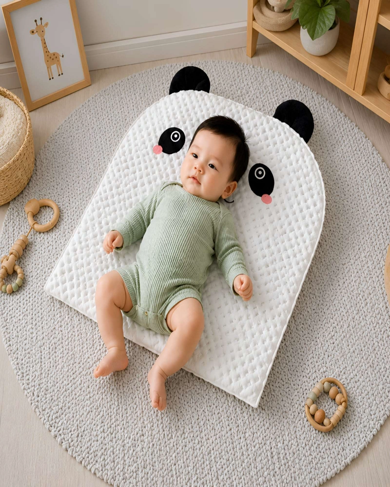 COJIN ALMOHADA ANTIRREFLUJO Y POSICIONADOR ERGONOMICO PARA BEBE - 4