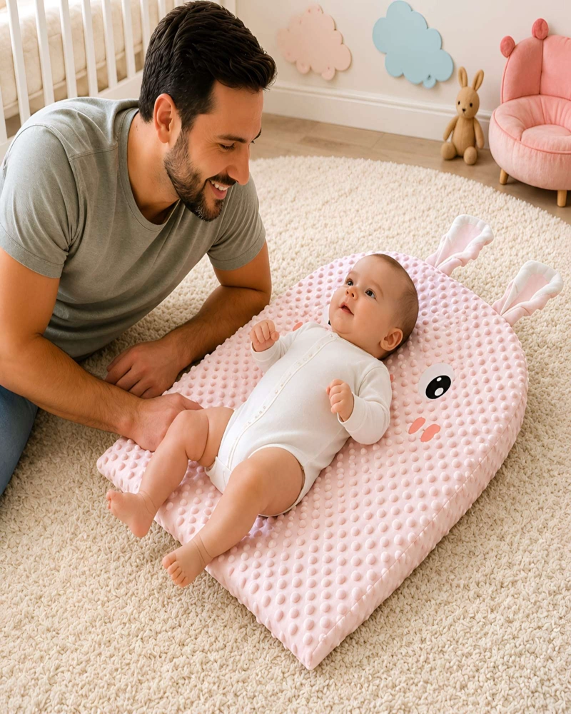 COJIN ALMOHADA ANTIRREFLUJO Y POSICIONADOR ERGONOMICO PARA BEBE - 1