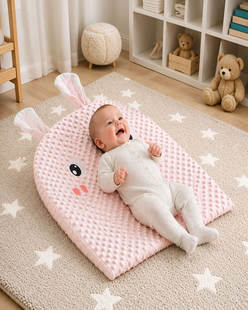 COJIN ALMOHADA ANTIRREFLUJO Y POSICIONADOR ERGONOMICO PARA BEBE - 3
