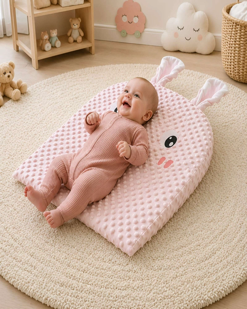 COJIN ALMOHADA ANTIRREFLUJO Y POSICIONADOR ERGONOMICO PARA BEBE - 4