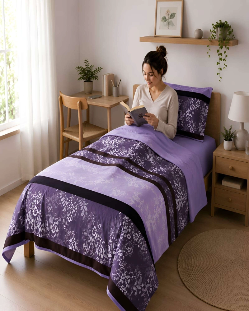 SABANAS DE VERANO CONFORT 1,5 PLAZAS - SET 3 PIEZAS - 3