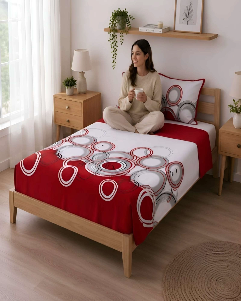 SABANAS DE VERANO CONFORT 1,5 PLAZAS - SET 3 PIEZAS - 5