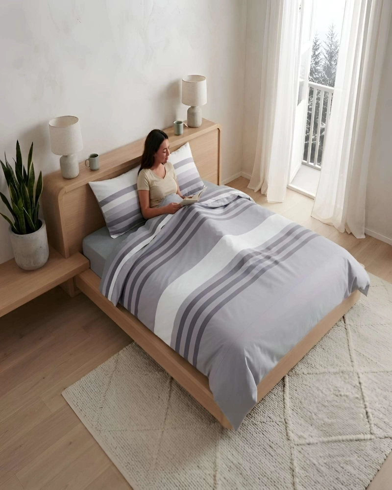 SABANAS DE VERANO CONFORT 1,5 PLAZAS - SET 3 PIEZAS - 4