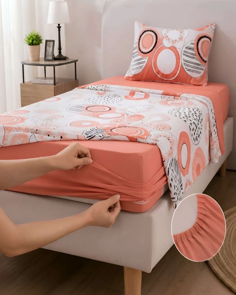 SABANAS DE VERANO CONFORT 1,5 PLAZAS - SET 3 PIEZAS - 4