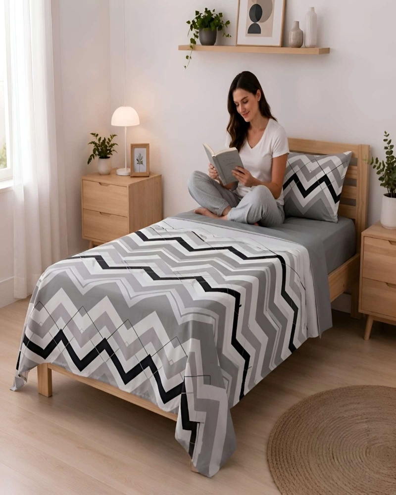 SABANAS DE VERANO CONFORT 1,5 PLAZAS - SET 3 PIEZAS - 2