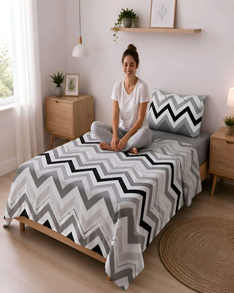 SABANAS DE VERANO CONFORT 1,5 PLAZAS - SET 3 PIEZAS - 3