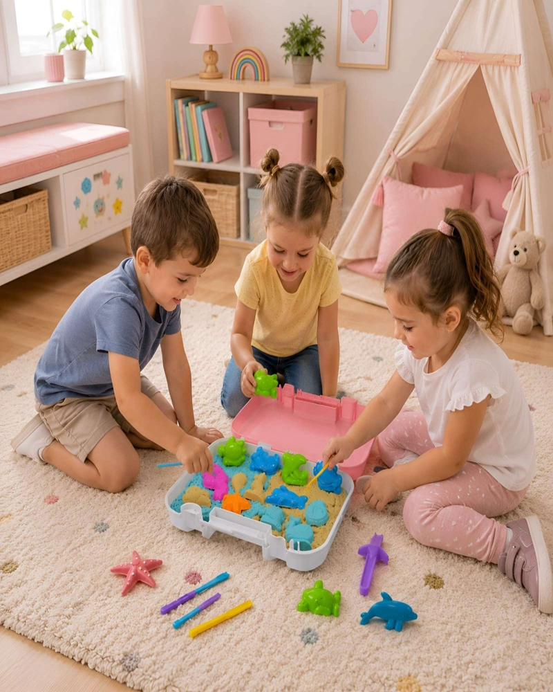 KIT ARENA MAGICA SENSORIAL ESTIMULACION Y MOTRICIDAD NINOS - 1