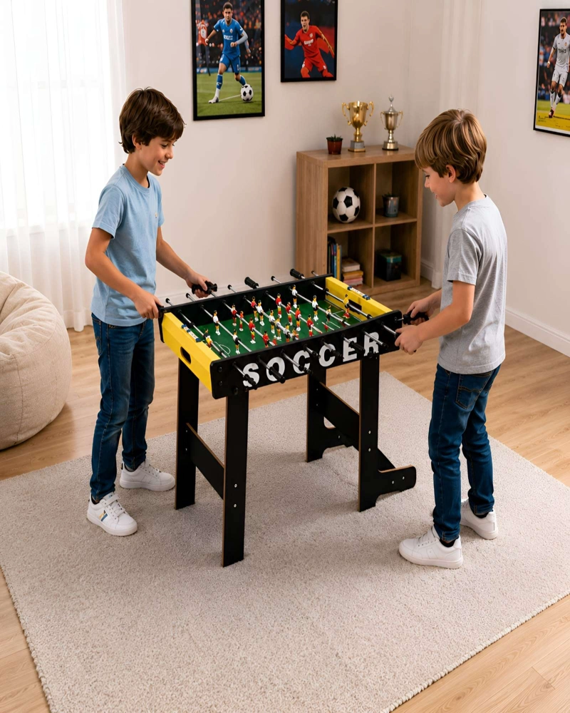 MESA DE FUTBOLITO PROFESIONAL CON PATAS - TACA TACA ROBUSTO 117CM - 3