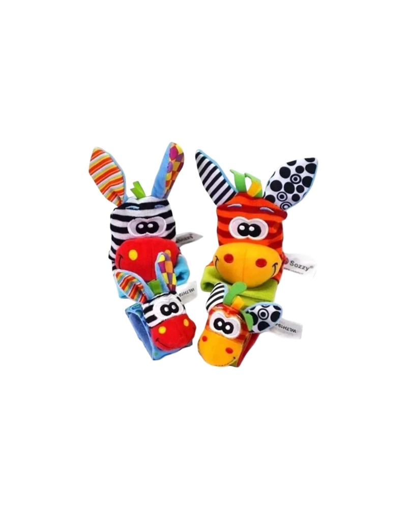 SONAJERO SENSORIAL MULTITEXTURAS PARA BEBES - 6