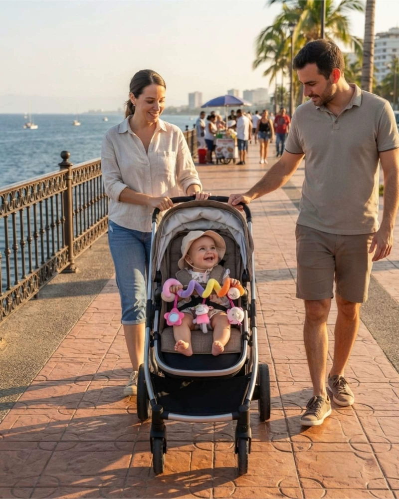 SONAJERO SENSORIAL MULTITEXTURAS PARA BEBES - 3