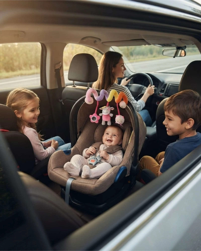 SONAJERO SENSORIAL MULTITEXTURAS PARA BEBES - 4